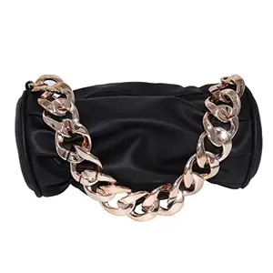 Build A Brand Duffle Bags/Drum Style Purse & Handbags Premium & Stylish Women Sling Bags (Black Color)