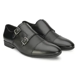 STANPHORD Men's Quester Black Formal Shoes_9 UK (TPRL 2014)