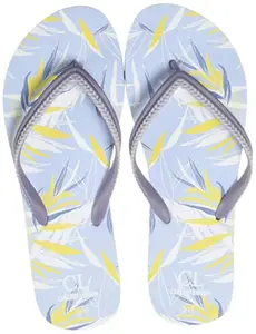 Carlton London Women's Flip Flops, Purple, 3