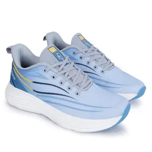 Lancer Mens EAGLE-12BLK-CGRN Blue Running Shoe, 9