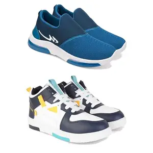 Men's Sports Shoes Collection Gym,Running,Men's Sports Shoes for Every Sport Crazy-(Combo-2)-1077-1074-10 Multicolor