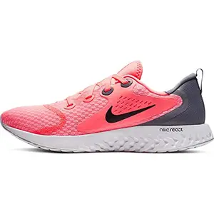 Nike Women's Legend React Shoes (AA1626-604, Fluo Pink/Grey, US-7.5)