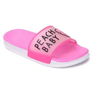 Longwalk Women's Casual Dailywear Slides (Pink)