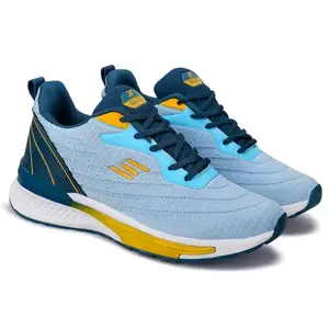 WORLD WEAR FOOTWEAR Stylish Men's Shoe || Comforta & Breathable || Gym,Running,Cycling & Sport Men's Shoe (Blue) AF_9654-7