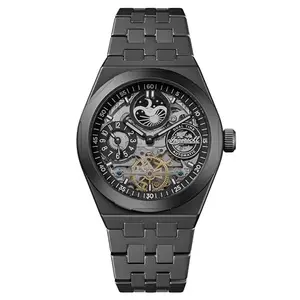 Ingersoll 1892 The Broadway Automatic Mens Watch with Black Dial and Black Ceramic Bracelet - I15102