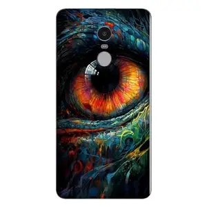 SKINADDA Skins for Mobile Compatible with REDMI Note 4 (Not Back Cover) Scratchless, Back & Camera Protector, Wrap Skins for REDMI Note 4; REDMI Note 4-JAM-129