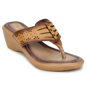 Liberty Women Mdl-28 Beige Slipper - 39