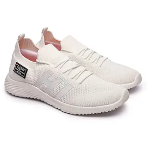 Lancer Mens THUNDER-23 White Running Shoe - 6 UK (THUNDER-23WHT-6)