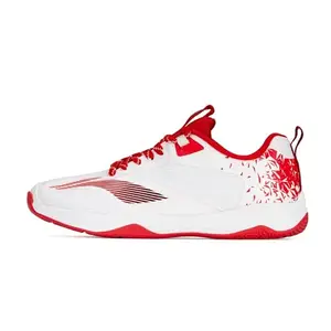 Li-Ning Hypersonic Badminton Shoe, White/Red