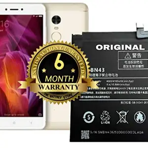 The battery store Original BN43 Battery for Redmi Note 4 Battery with 6 Month Warranty*** (RED Note 4/ BN43)