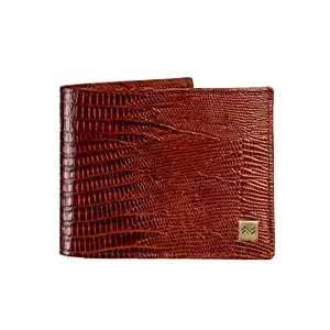 MUSOMODA Brown Coin Leather Wallet