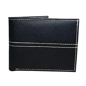 ASPENLEATHER Leather PU Wallet, Black