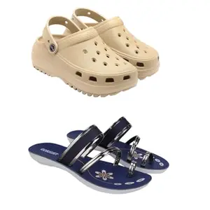 ZENWEAR Extra Soft Classic Casual wear with Ultra Soft Flexibility Technology Sandal for Women Multicolor