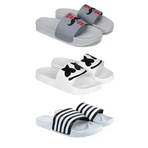 Men's Sandals | Lightweight Wear| Stylish & Easy to Wear For Men's PCV-SAN-(3-COMBO)-1590-3030-3026-9