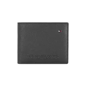 Tommy Hilfiger Harstad Men Leather Global Coin Wallet - Black