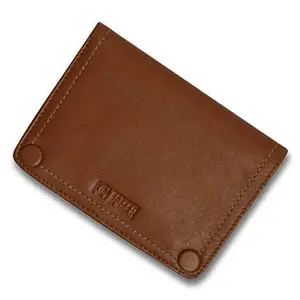 Kim Jagger Mens Genuine Leather Travel Wallet