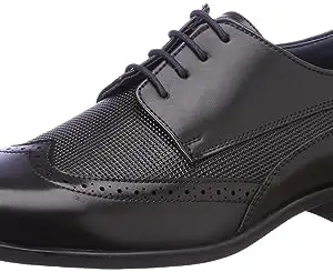 Bata Derby Shoes for Men | Classic & Stylish Footwear | Perfect for Formal & Casual Occasions | Durable, Comfortable & Versatile Design | Ideal for Work, Events & Everyday Wear. Black