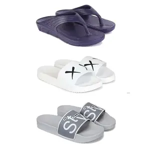 Men's Sandals | Lightweight Wear| Stylish & Easy to Wear For Men's PCV-SAN-(3-COMBO)-3153-3029-1589-8