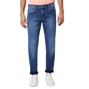 Spykar Men's Skinny Fit Low-Rise Casual Jeans