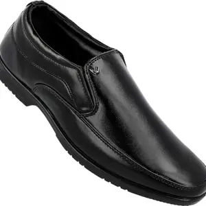 WALKAROO Men's Formal Shoes (20012578-BLK) UK 6