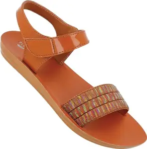 WALKAROO BLUE TYGA Sandal For Womens|Casual Wear|Light Weight and Comfortable|Flat Fashion sandal|BT2719
