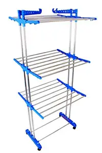 LAKSHAY Cloth Dryer Stand - 3 Tier with Made In India Product