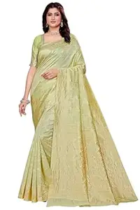 Shasmi Women's Firozi Printed, Embroidered, Embellished Bandhani Georgette Party Sari collections With Blouse Piece for Wedding sadi (PARI-228)