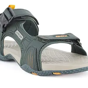 Sparx Men SS-577 Forest Green Golden Floater Sandals (SS0577G_GFGO_0008)