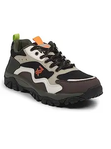 Liberty Mens Columbia-2 Black Running Shoes - 44