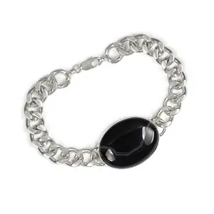 Reiki Crystal Products Natural Botswana Agate Hakik Bracelet for Reiki Healing and Crystal Gemstone Bracelet