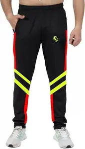 Black Track Pant for Daily USE (L, Black Single)