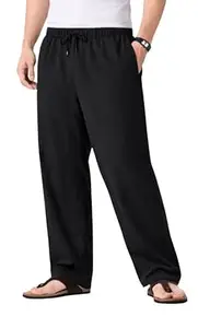 O3e® Men’s Polyester Blend Straight Fit Track Pant | Gym Joggers with Zipper Pocket | Activewear & Casual Sports Lower