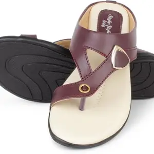 Style Buy Style Women Synthetic Sandals | Casual & Formal Sandals | Slippers Comfortable & Durable | For Daily & Occasion Wear