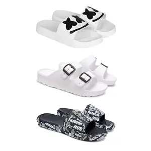 Men's Sandals | Lightweight Wear| Stylish & Easy to Wear For Men's GRP-San-(3-COMBO)-3030-3113-3103-9