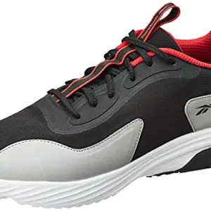 Reebok Men Synthetic/Textile Z Metro Edge M Running Shoes Black/TECH Metallic/Vector RED UK-6