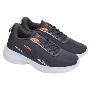 Lancer Mens ACTIVE-139DGR-ORG Grey Running Shoe - 6 UK