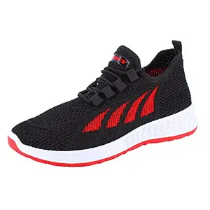 Sparx Womens SD0183L BlackRed Running Shoe - 4 UK (SD0183LBKRD0004)