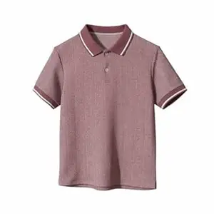 Mack Jonney Women’s Textured Polo T-Shirt | Half Sleeve Cotton Blend Top |Casual Collar Tee | Regular Fit-M7558