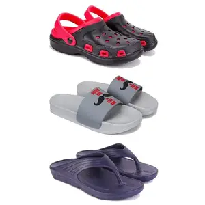 DRACKFOOT sandal for Men's,slip-ons,quality casaul sandals for Men's GRT-SAN-(3-COMBO)-3017-1590-3153-10