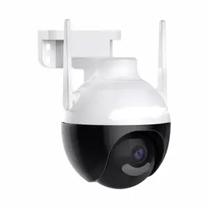 Smart Outdoor WiFi Camera | Color Night Vision | AI Person Detection | 360°Coverage | Weatherproof | MicroSD Card Slot(Upto 256GB)