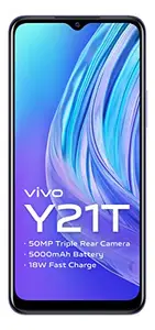 Vivo Y21T (Pearlwhite, 4Gb Ram, 128Gb ROM) with No Cost EMI/Additional Exchange Offers - Plastic, Cellphone price in India.