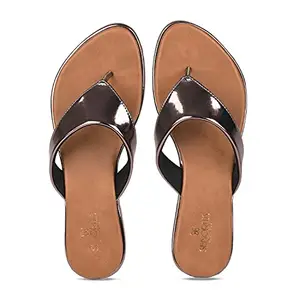 Liberty Women GF-12 GNMETAL Comfort Thong Slipper-4