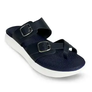 KazarMax Women Magnolia Navy Sandals -6 UK