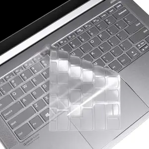 PaperFilm Keyboard Cover Skin Compatible with Lenovo Ideapad Flex 5i 14" 2 in 1 Laptop/Yoga 7i 5i 14/ Flex 5 5g 14" 2-in-1 Laptop/Flex 5 14IIL05 14 /Idepad S540 14/ ThinkBook 14 Gen 2 4, Clear