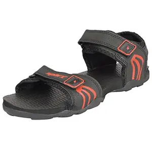 Sparx Men's Black Sandals SS_702-44