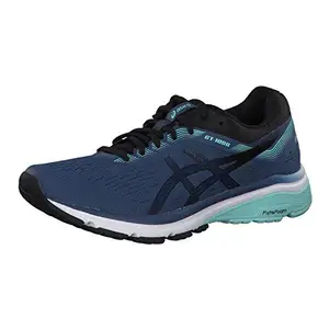 ASICS Women Gt-1000 7 Grand Shark/Black Running Shoes-3 UK/India (35.5 EU) (5 US) (1012A030.401)