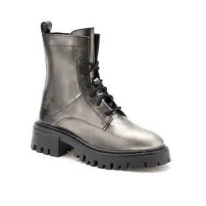 U.S. POLO ASSN. Womens FIORELLA Combat Boots - (UK3) (US4) (1FD24976S01)