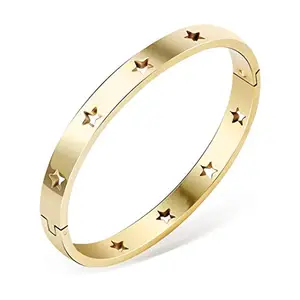 chenwei Stainless steel star buckle classic solid color bracelet, Metal