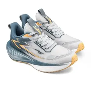 ASIAN Hypercushion Carbon-07 Men’s Running Shoes for Sports & Training with Energy-Return Midsole | Bounce Cushioning, Breathable Knit & High-Grip Outsole