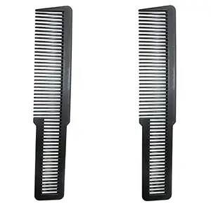 Feelhigh Professional Antistatic Hard Carbon Combs for Styling Sectioning.-pack2